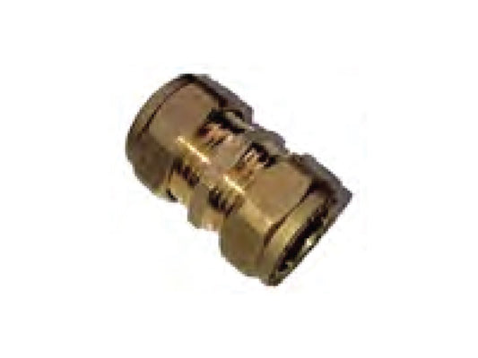 Pipe Connector - Straight 22mm Comp.