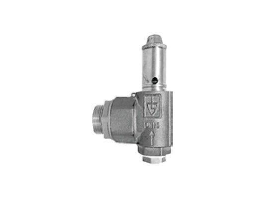 Safety Valve 1/2" x1" Stainless ASME